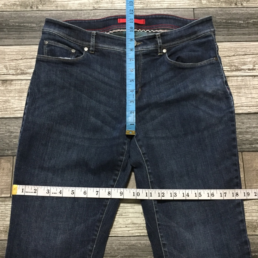 LL Bean flannel lined jeans women’s 10 Reg - Picture 2 of 8